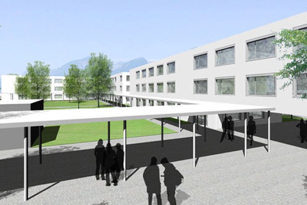 Gymnasium und Mittelschule Thun Schweiz - Winfried Elflein Architekten