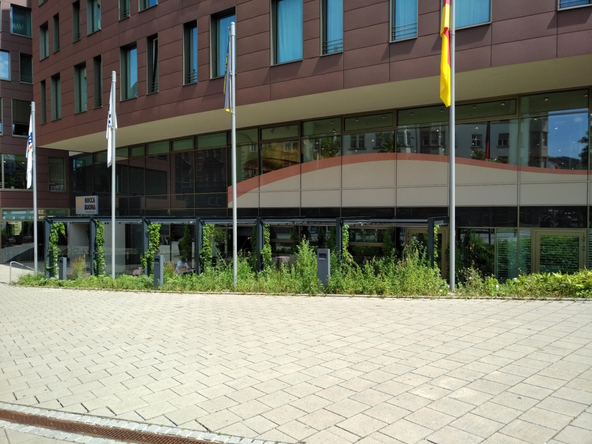 Hotel ParkInn by Radisson Stuttgart, Erweiterung Aussenanlagen - Winfried Elflein Architekten