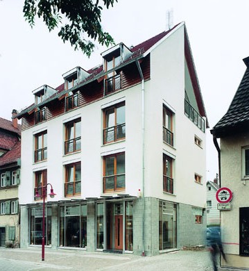 Wohn- und Geschäftshaus Kirchheim-Teck - Winfried Elflein Architekten