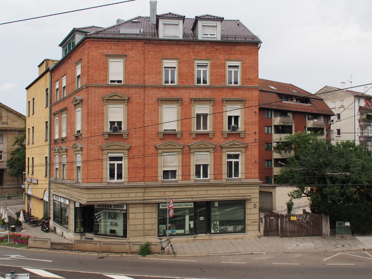 Wohn- und Geschäftshaus Stuttgart  - Winfried Elflein Architekten