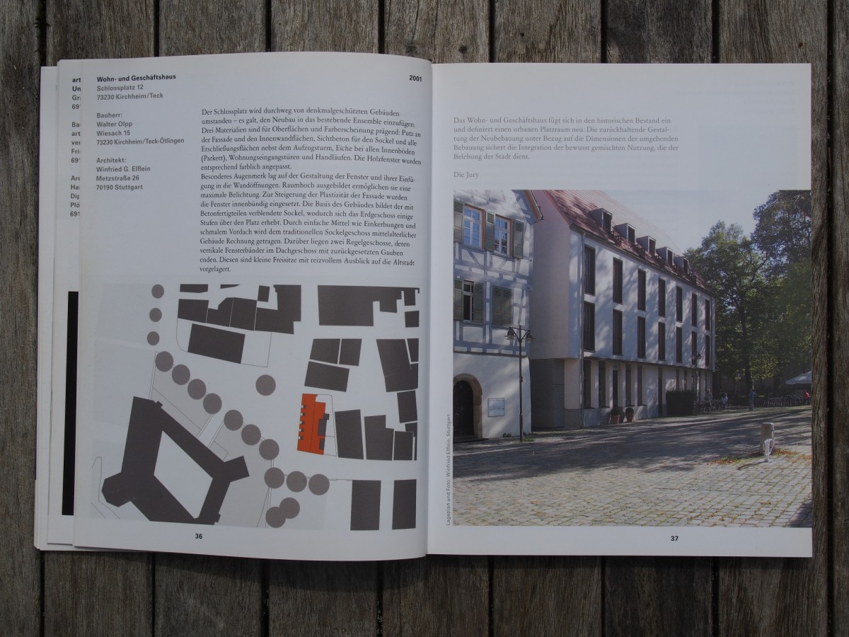Wohn- und Geschäftshaus Kirchheim-Teck - Winfried Elflein Architekten