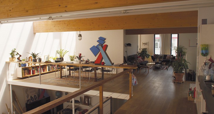 Atelier Reitzensteinstraße Stuttgart  - Winfried Elflein Architekten